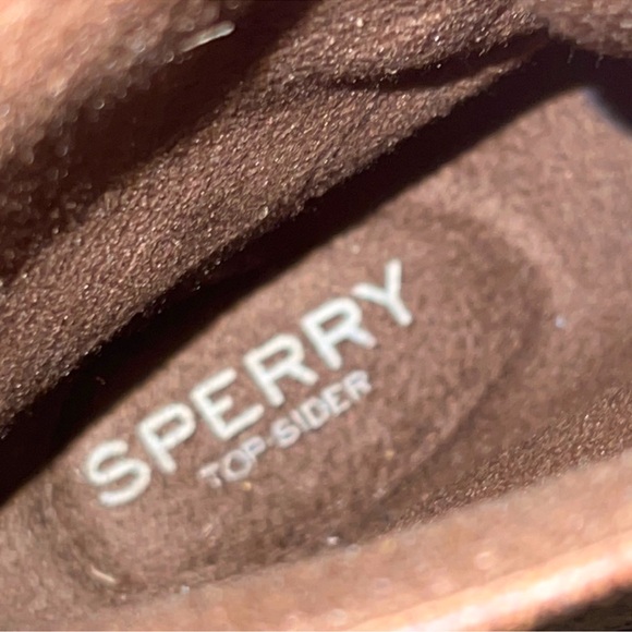 Authentic Sperry designer leather waterproof rubber duck boots sz 7 - Picture 3 of 12